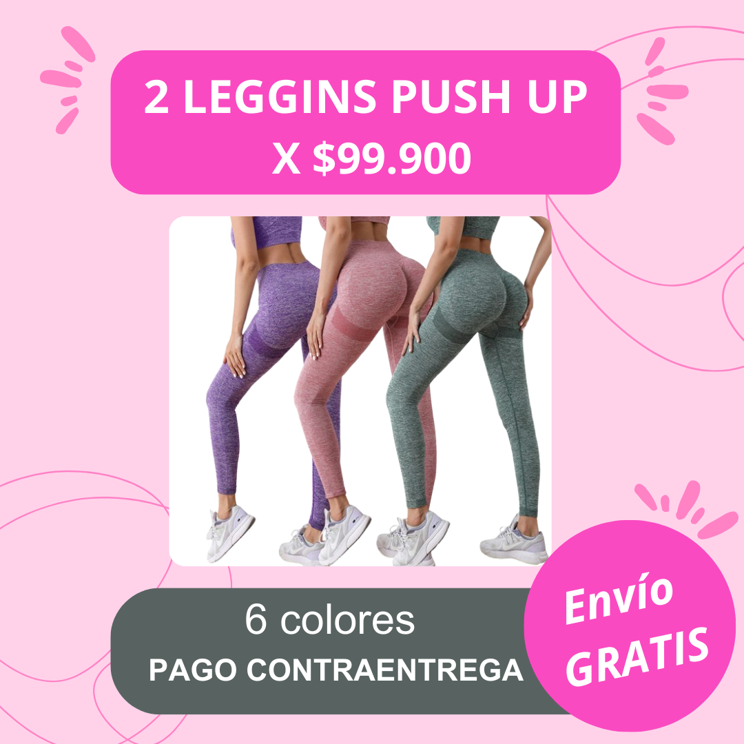 2 Leggins Push Up